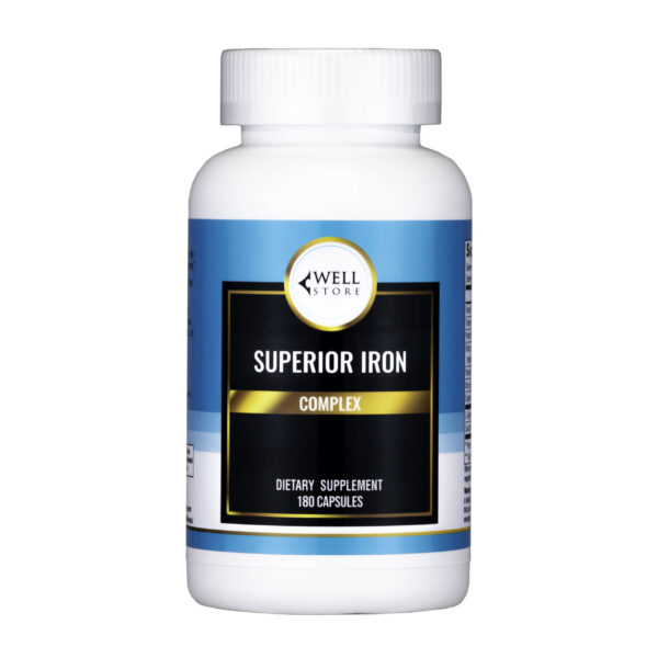 Superior Iron Complex – 180 Capsules - Pillars of Wellness