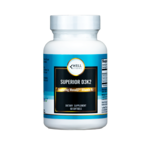 VITAMIN K2 + D3, SUPERIOR 60 CAPS
