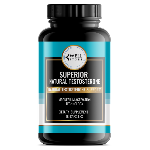 Superior Natural Testosterone – 90 Capsules - Pillars of Wellness