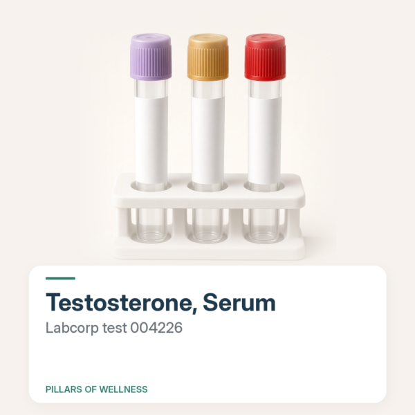 Testosterone, Serum