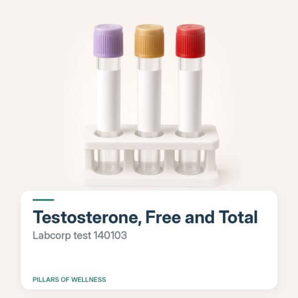 Testosterone, Free and Total