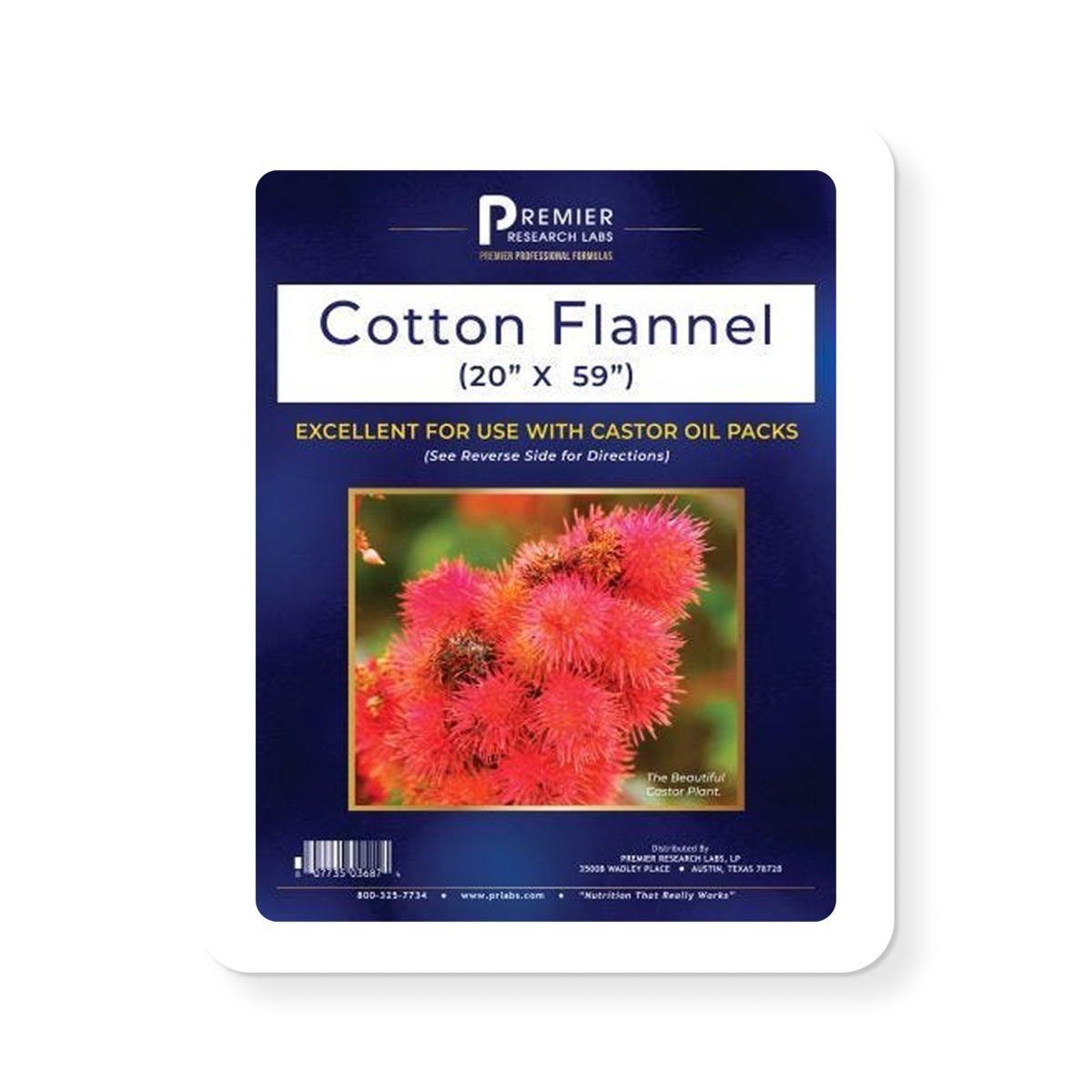 Cotton Flannel – 20 x 59 inches - Pillars of Wellness
