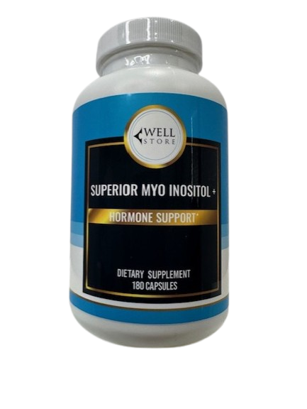 Superior Myo-Inositol+ 180 capsules bottle front label