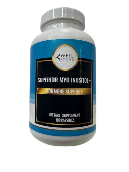 Superior Myo-Inositol+ 180 capsules bottle front label