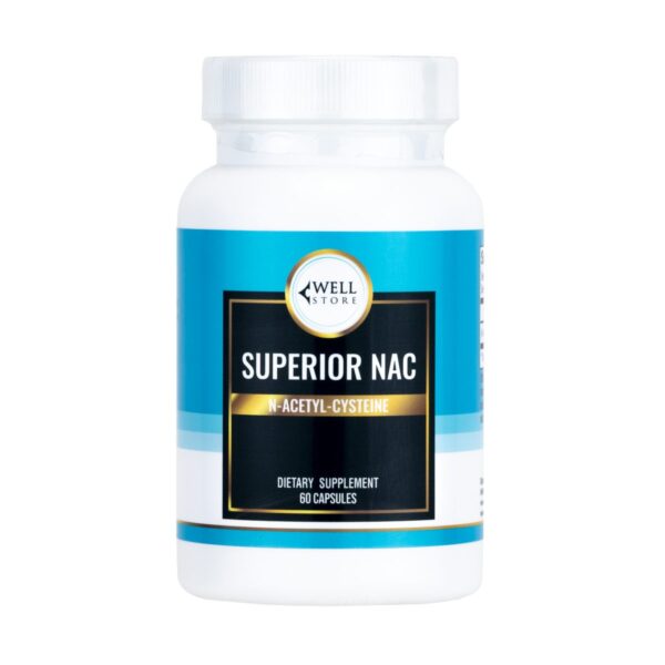 Superior NAC – 60 Capsules - Pillars of Wellness