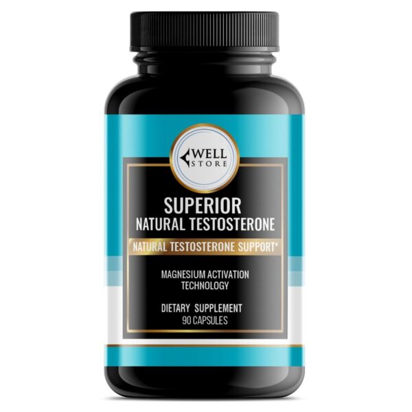 Superior Natural Testosterone – 90 Capsules - Pillars of Wellness